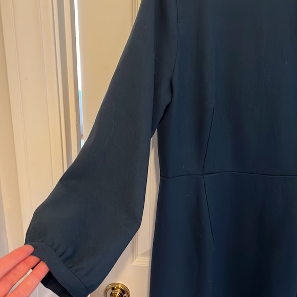 JCrew Collection Dress- 12T Deep Blue Green - Picture 3 of 3